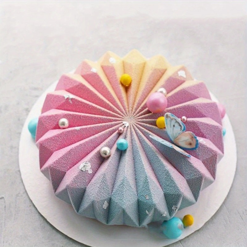 Kitchen Appliances Baking - 3D Round French Mousse Cake Silicone