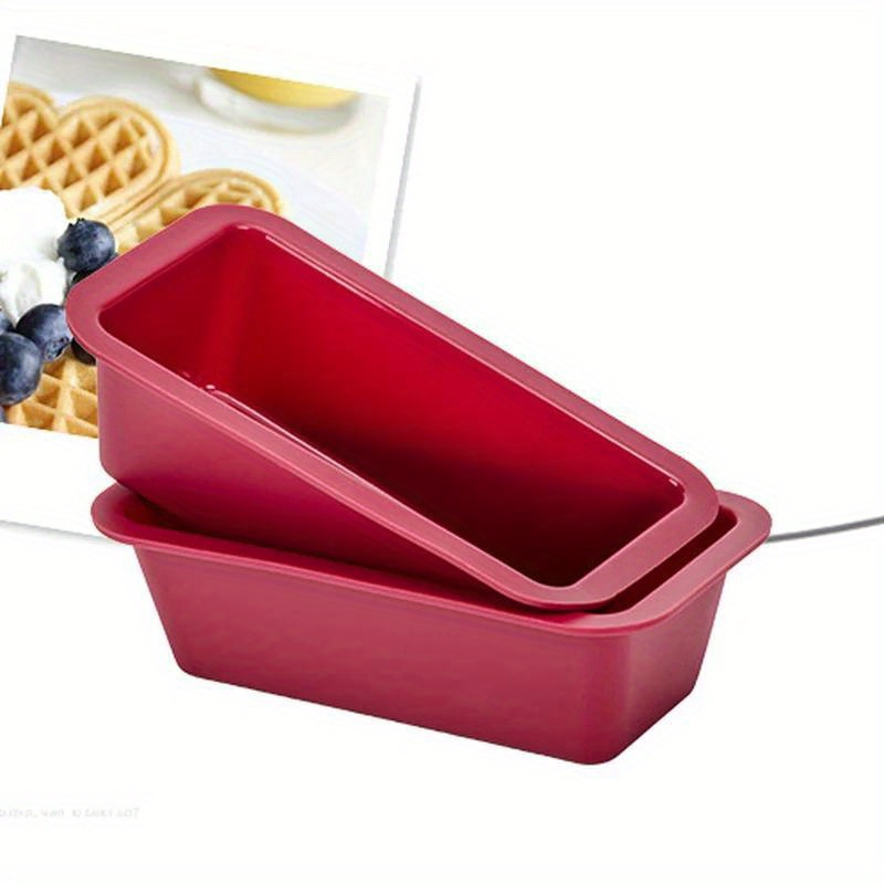 Kitchen Appliances Garage - Silicone Baking Molds NonStick Rectangle Cake