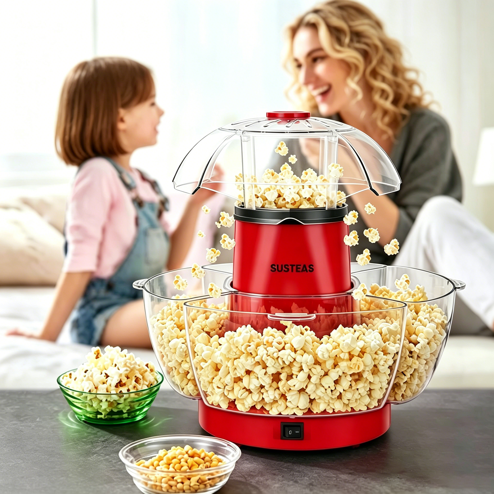 1200W Electric Hot Air Popcorn - Air Popcorn Maker recensione e prezzo