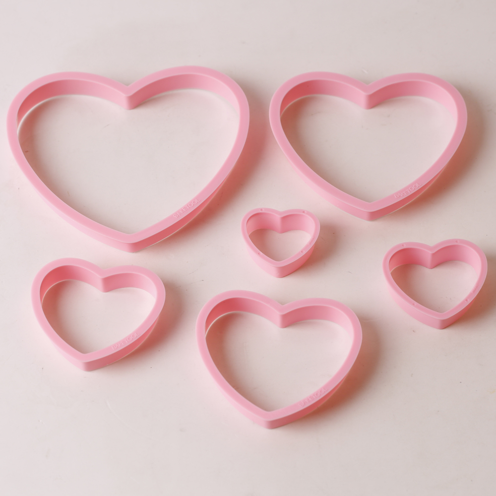 1set/3sets Pink Heart Star Flo - Kitchen Appliances Baking recensione e prezzo
