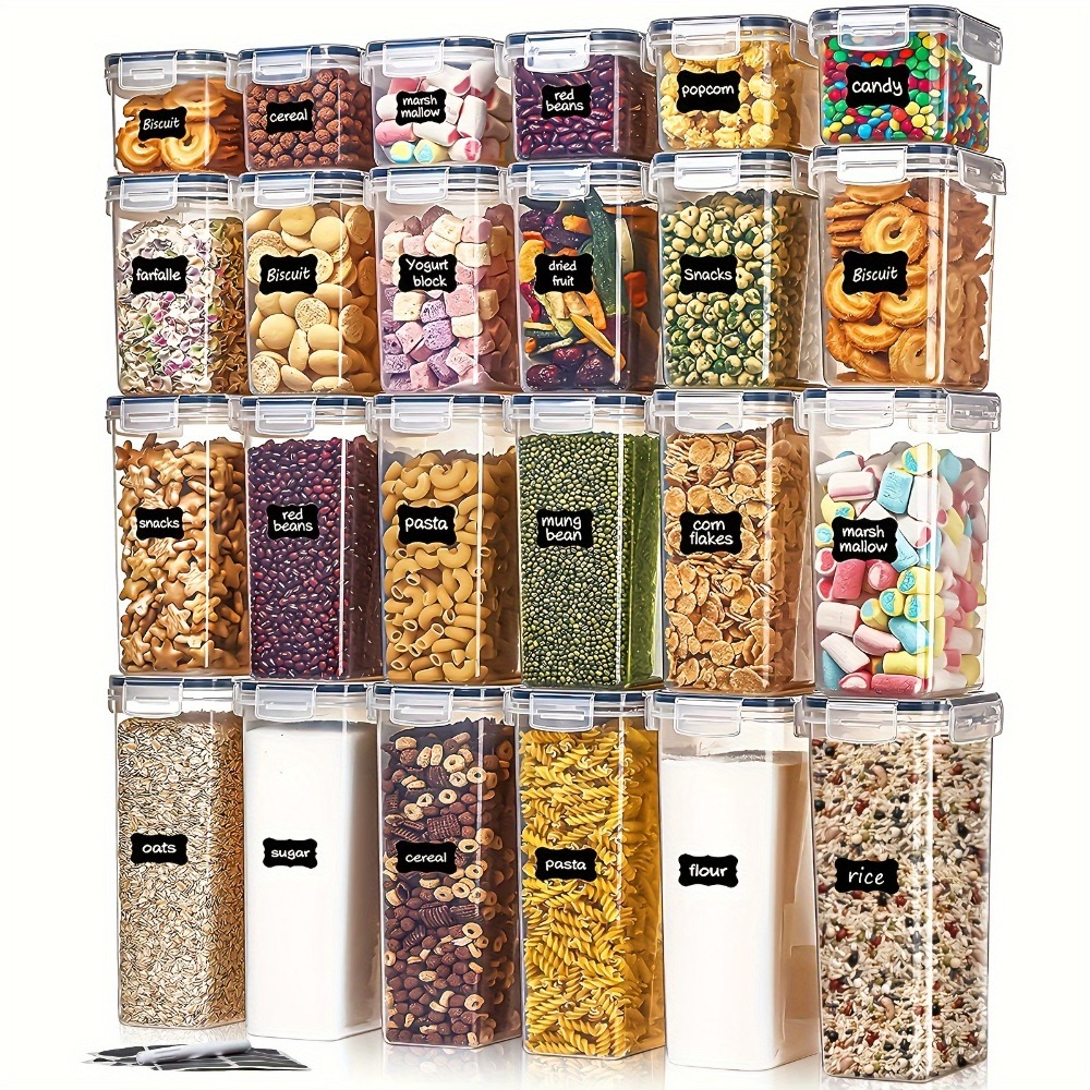 24Pcs Food Storage Containers  - Kitchen Appliances Garage recensione e prezzo