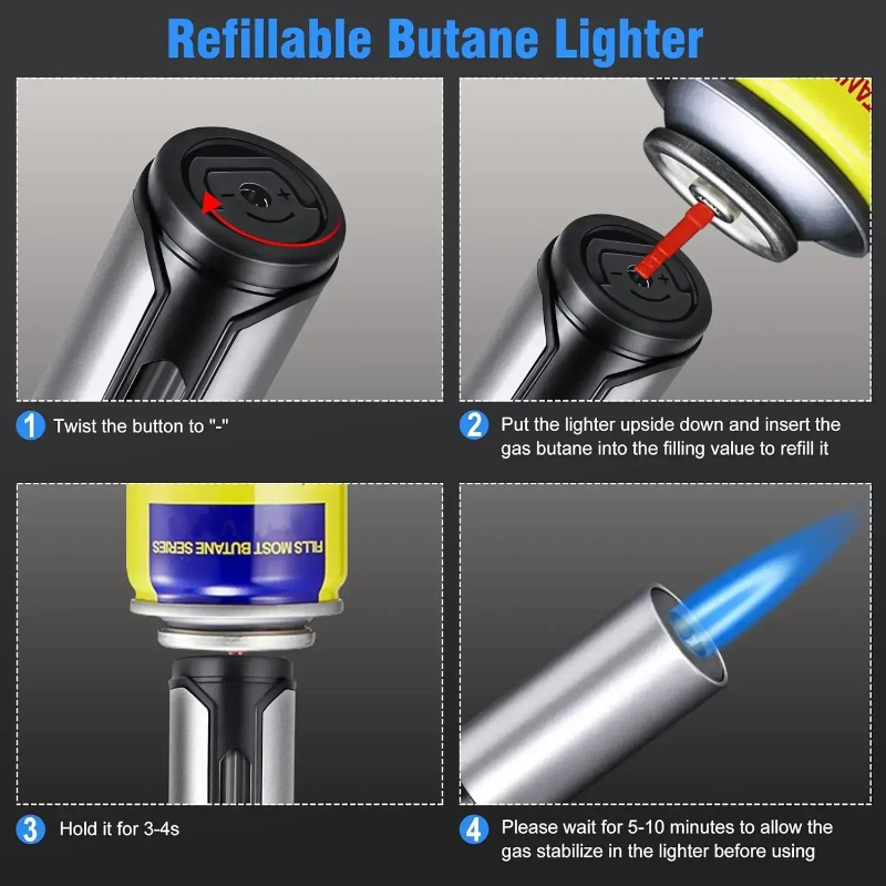 Metal Pen-Style Torch Lighter  - Kitchen Appliances Gift recensione e prezzo