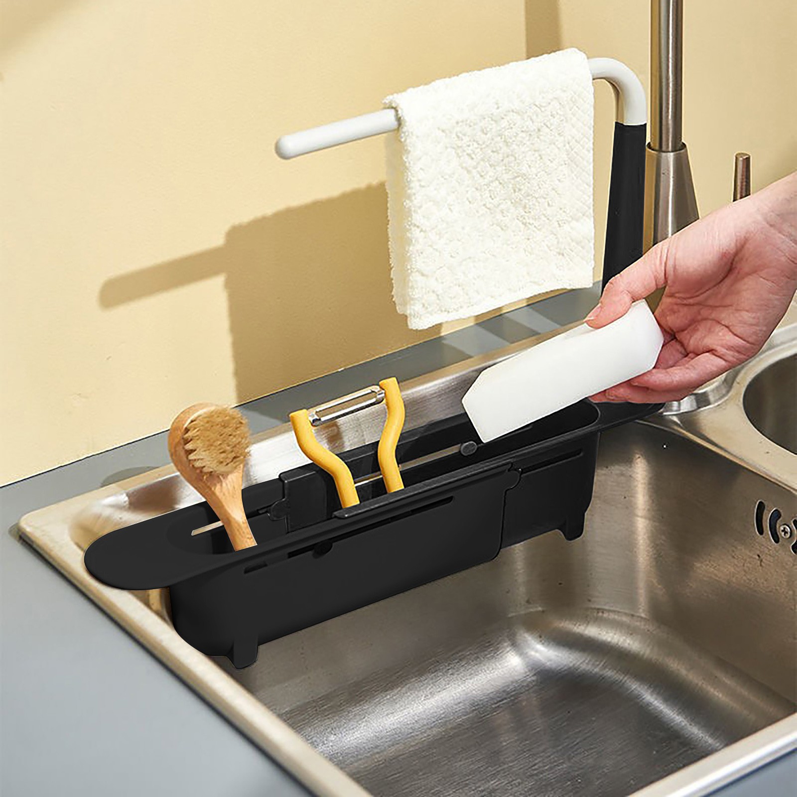 elescopic Sink Shelf Drainer R - Kitchen Appliances Gift recensione e prezzo