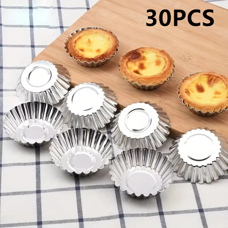 Reusable  Aluminum Egg Tart Mo - Kitchen Appliances Garage recensione e prezzo