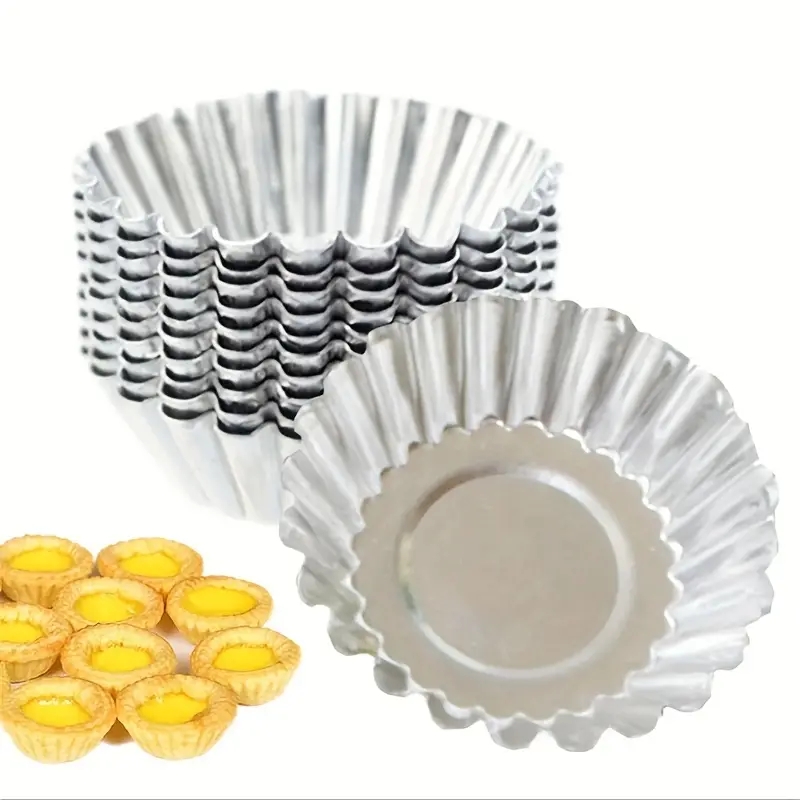 Reusable  Aluminum Egg Tart Mo - Kitchen Appliances Garage recensione e prezzo