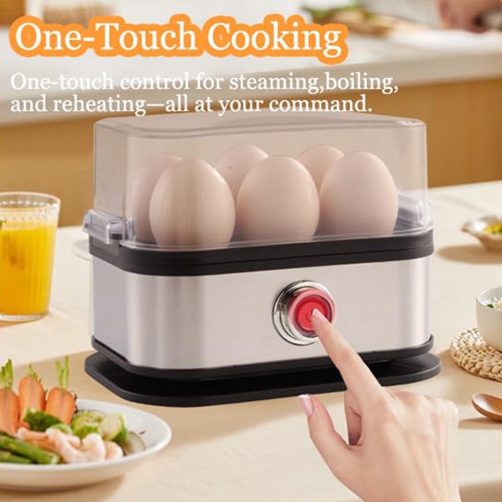 200W Power Eggs Boiler 6 Eggs  - Egg Cooker Rapid recensione e prezzo