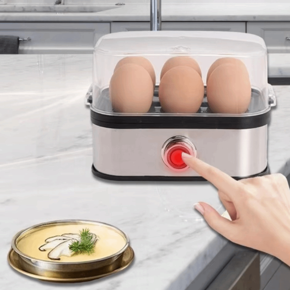 200W Power Eggs Boiler 6 Eggs  - Egg Cooker Rapid recensione e prezzo