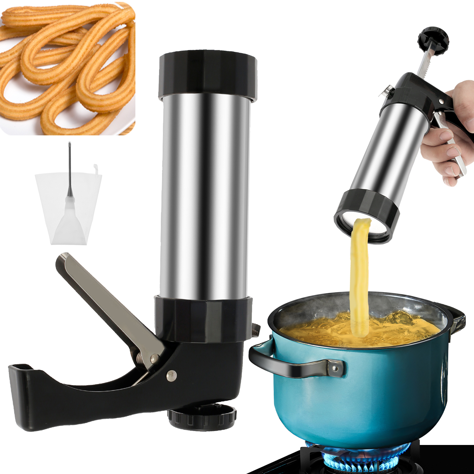 Churrera Churro Maker Machine  - Kitchen Appliances Baking recensione e prezzo