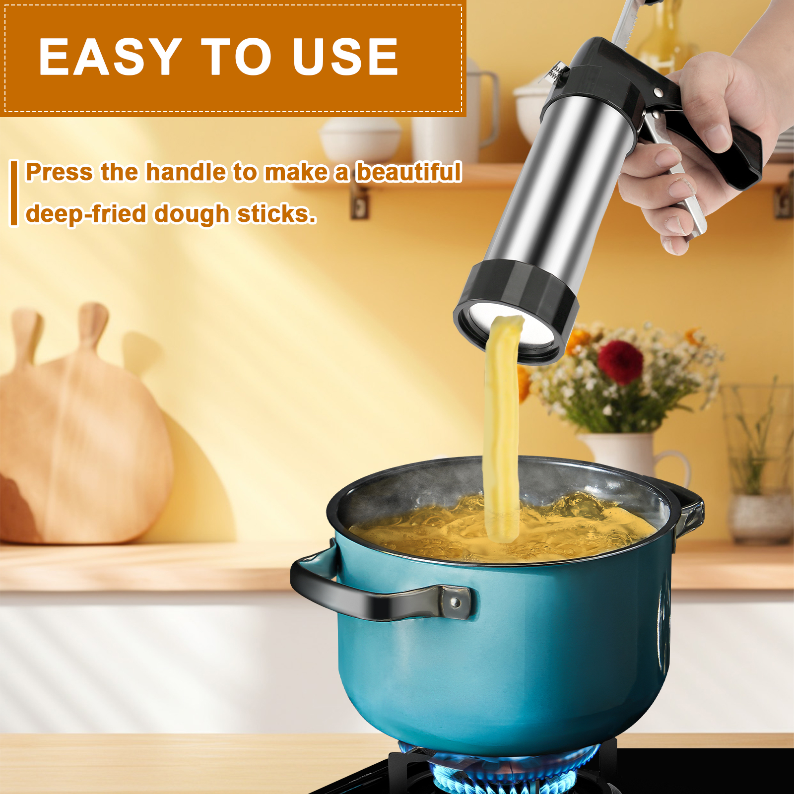Churrera Churro Maker Machine  - Kitchen Appliances Baking recensione e prezzo