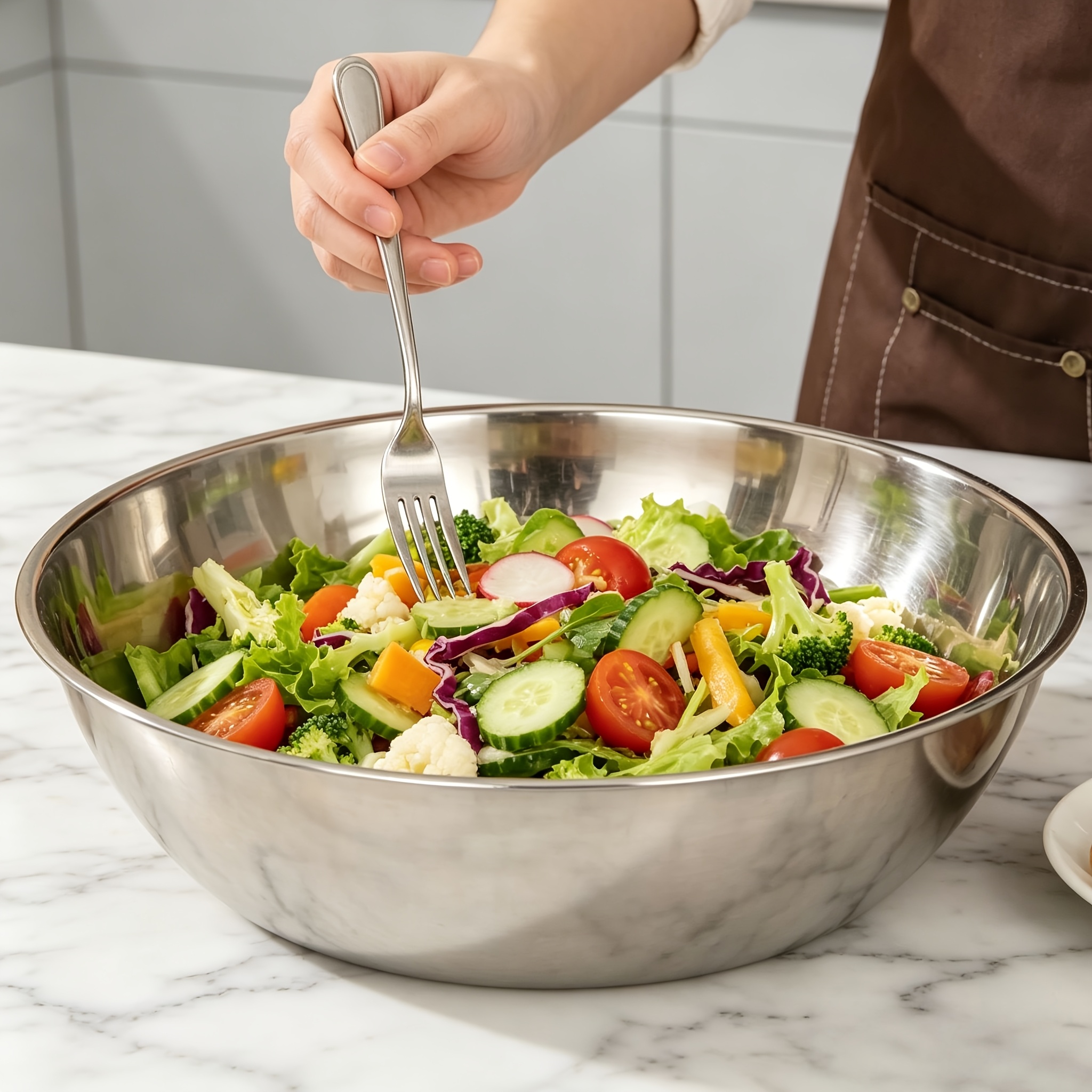 1Pcs, 32cm Stainless Steel Mix - Kitchen Appliances Baking recensione e prezzo