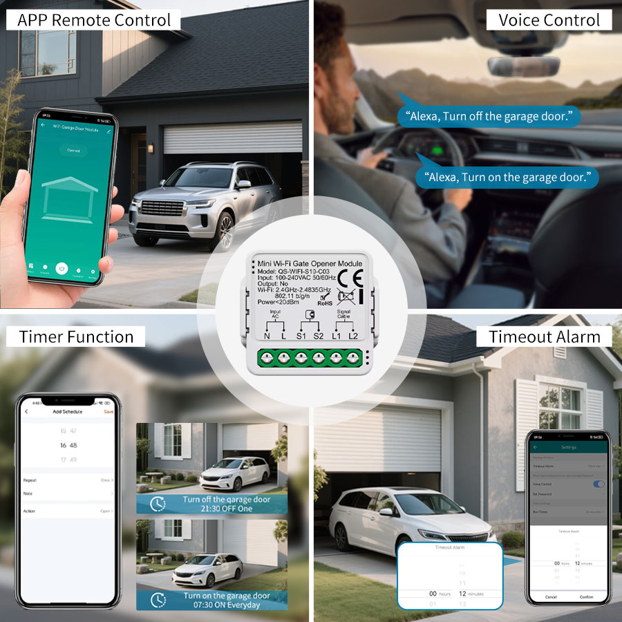 Tuya Smart WiFi or Zigbee Gara - Kitchen Appliances Garage recensione e prezzo
