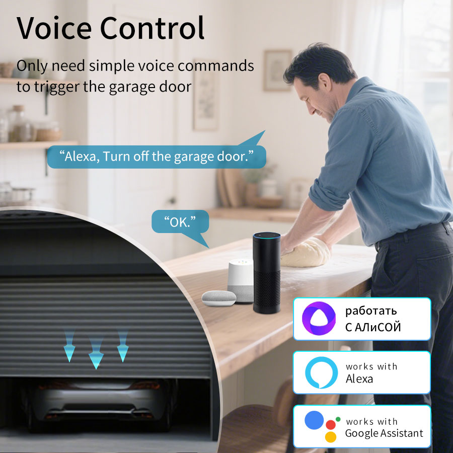 Tuya Smart WiFi or Zigbee Gara - Kitchen Appliances Garage recensione e prezzo