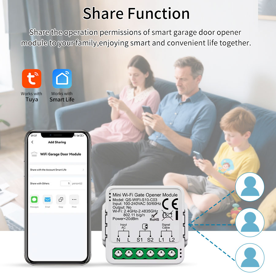 Tuya Smart WiFi or Zigbee Gara - Kitchen Appliances Garage recensione e prezzo