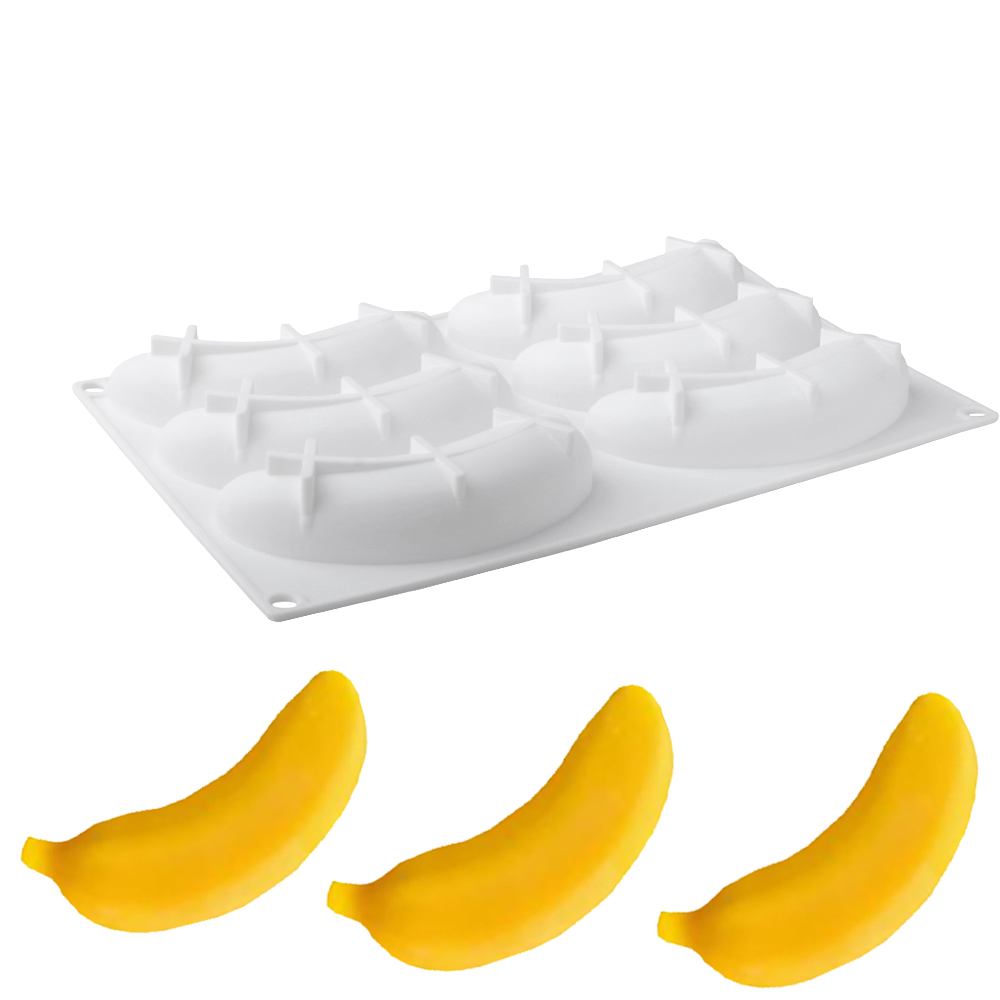 6 or 12 Cells Banana Design Si - Kitchen Appliances Baking recensione e prezzo