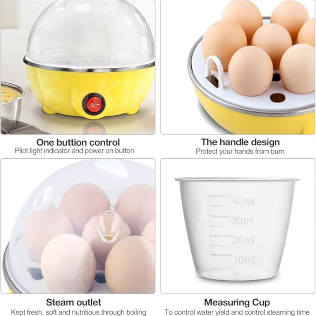 7 Eggs Electric Eggs Cooker, R - Egg Cooker Rapid recensione e prezzo