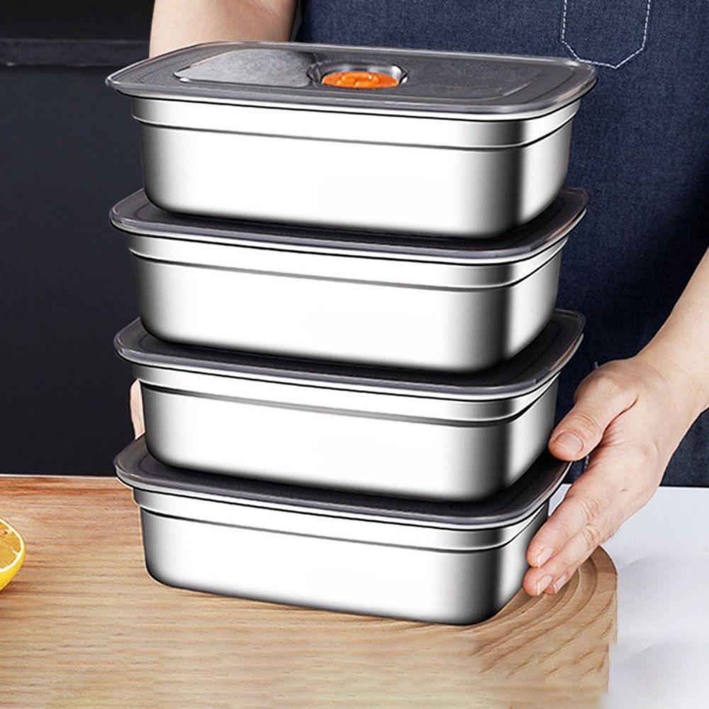 Stainless Steel Lunch Box Bent - Kitchen Appliances Gift recensione e prezzo