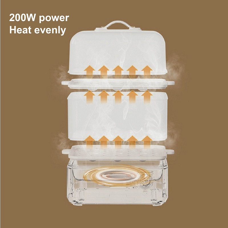 200W Egg Boiler Double Layers  - Egg Cooker Rapid recensione e prezzo