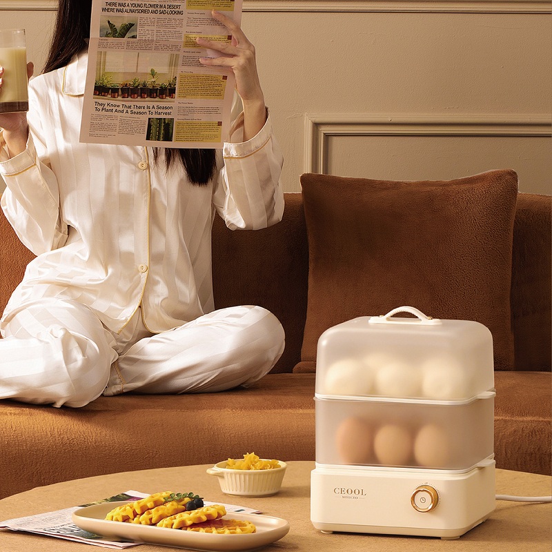 200W Egg Boiler Double Layers  - Egg Cooker Rapid recensione e prezzo