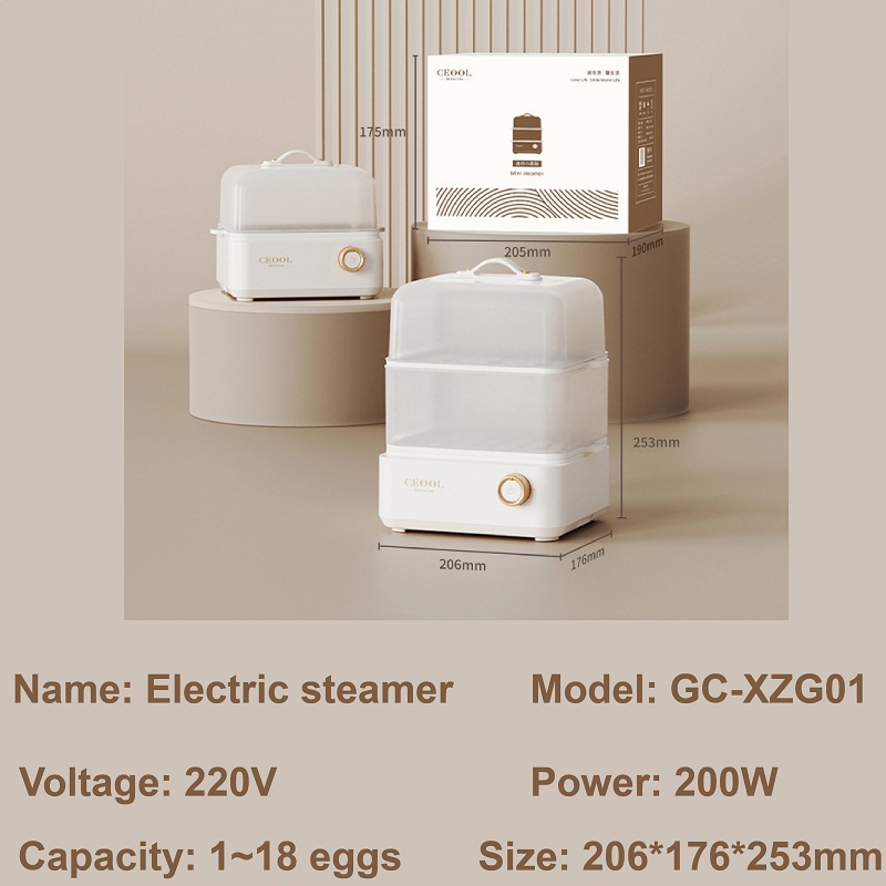 200W Egg Boiler Double Layers  - Egg Cooker Rapid recensione e prezzo
