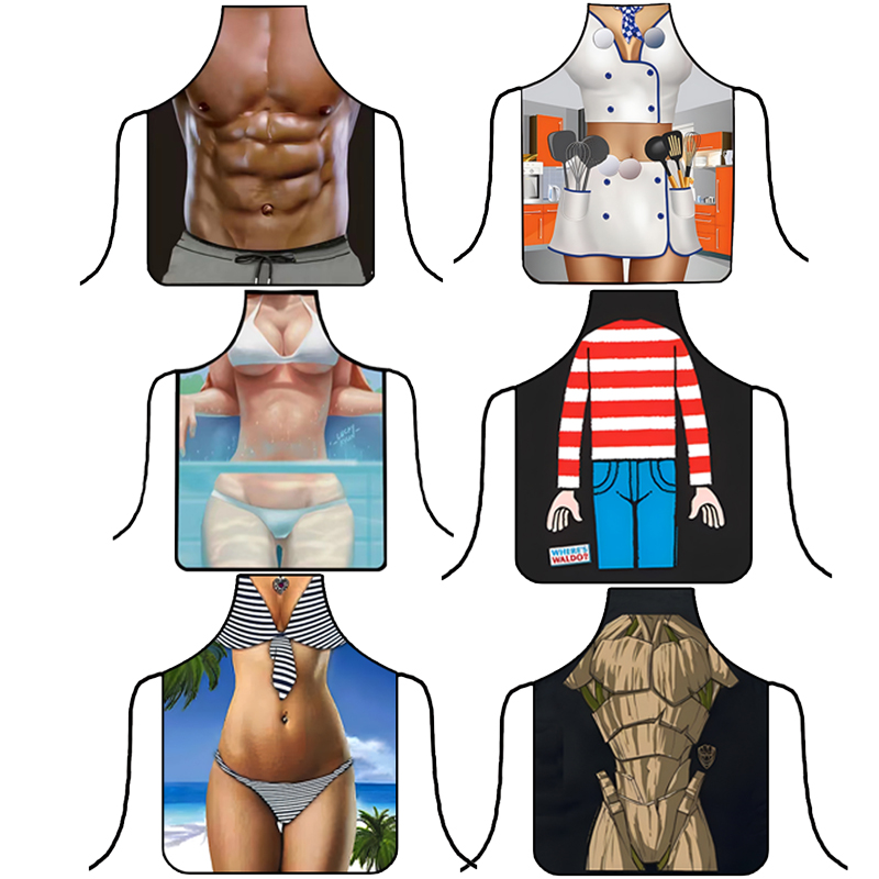 Muscle Man Aprons Sexy Funny K - Kitchen Appliances Hobart recensione e prezzo