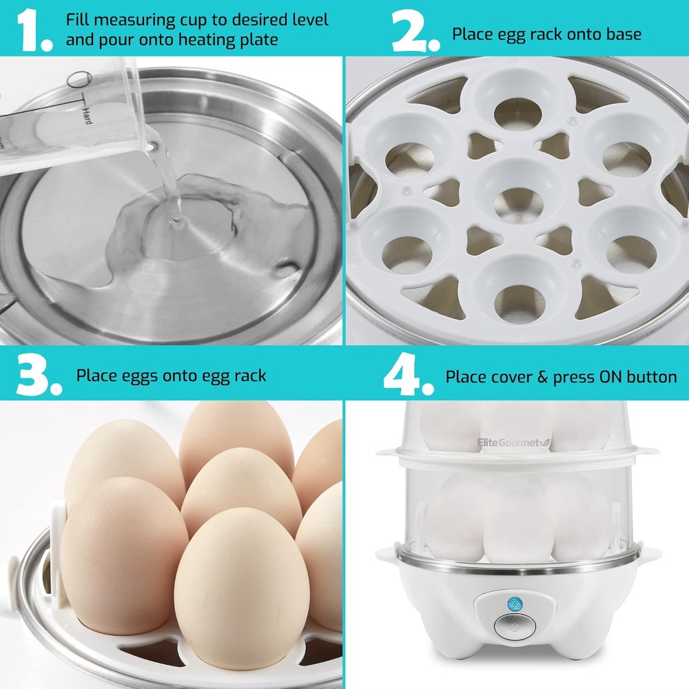 2-Tiered Rapid Egg Cooker: Poa - Egg Cooker Rapid recensione e prezzo