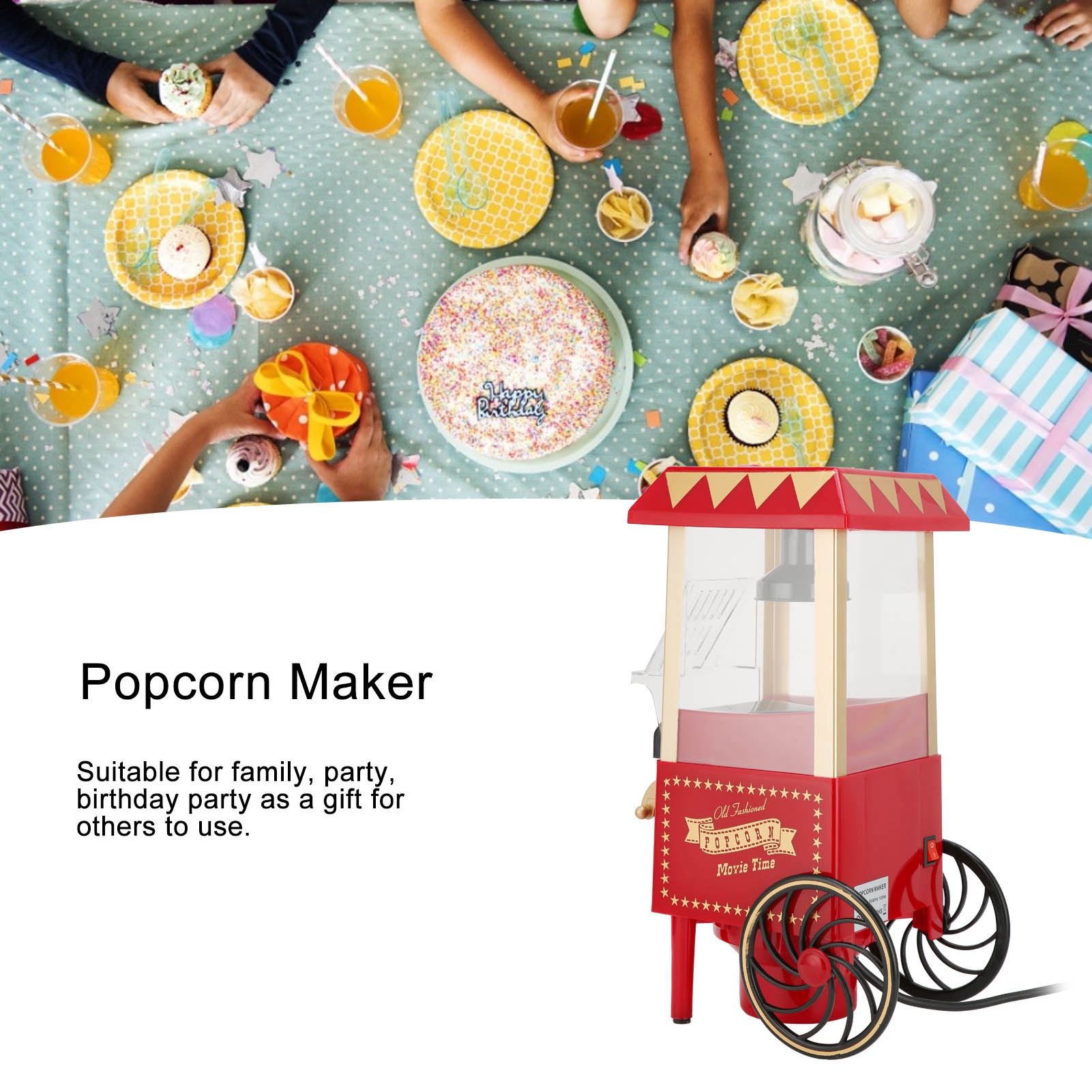 Automatic Popcorn Popper Popco - Air Popcorn Maker recensione e prezzo