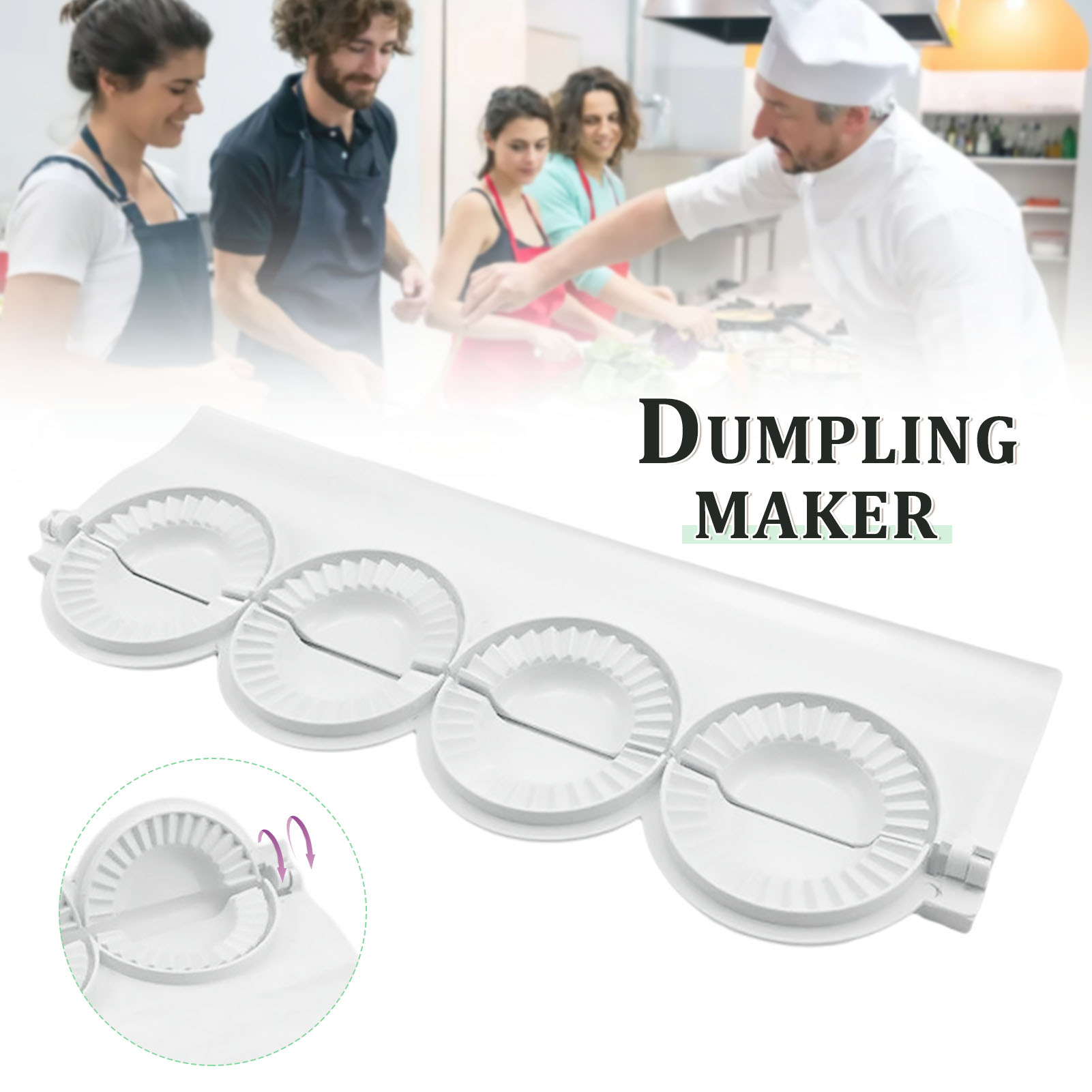 Large Diy Dumpling Mold Dough  - Kitchen Appliances Garage recensione e prezzo
