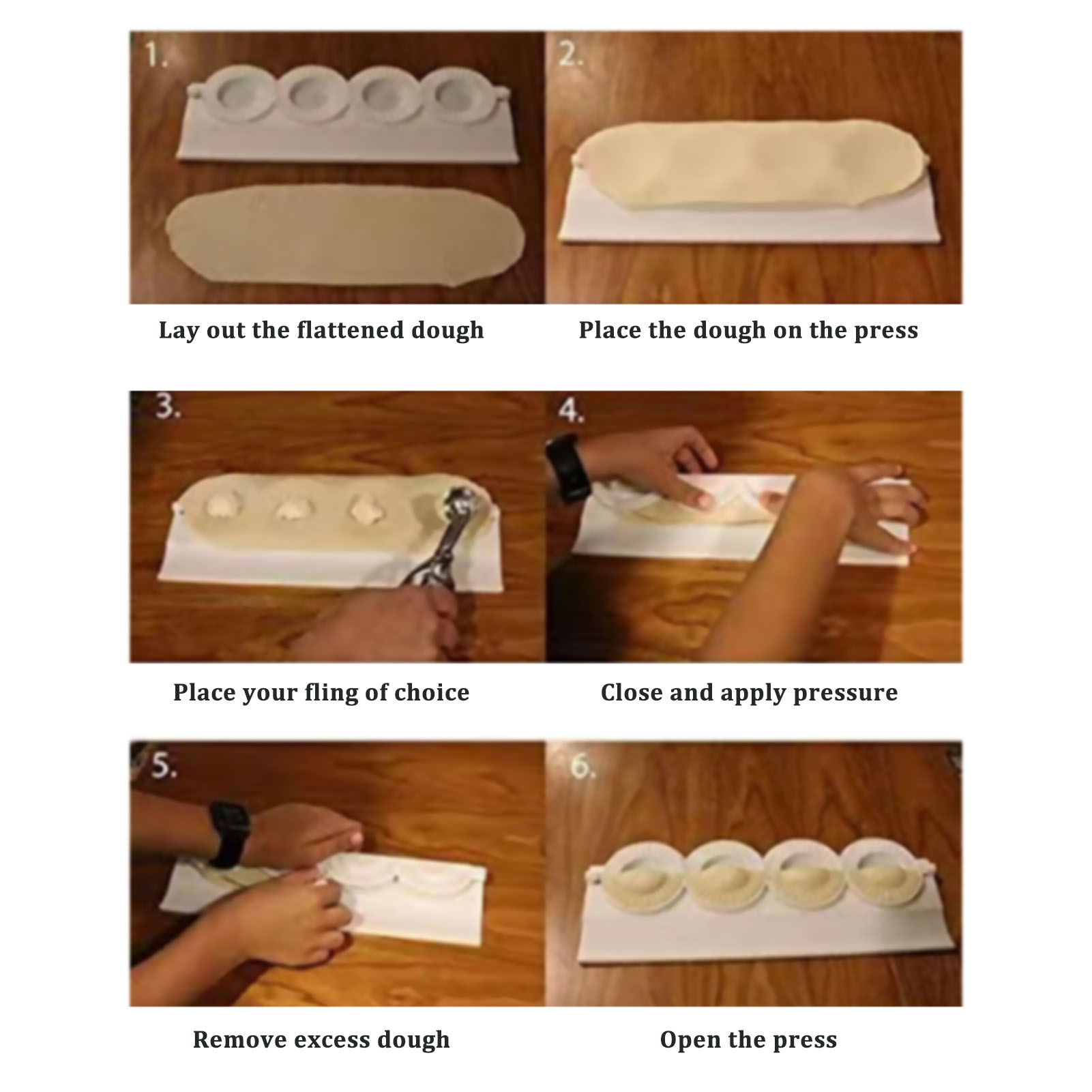 Large Diy Dumpling Mold Dough  - Kitchen Appliances Garage recensione e prezzo