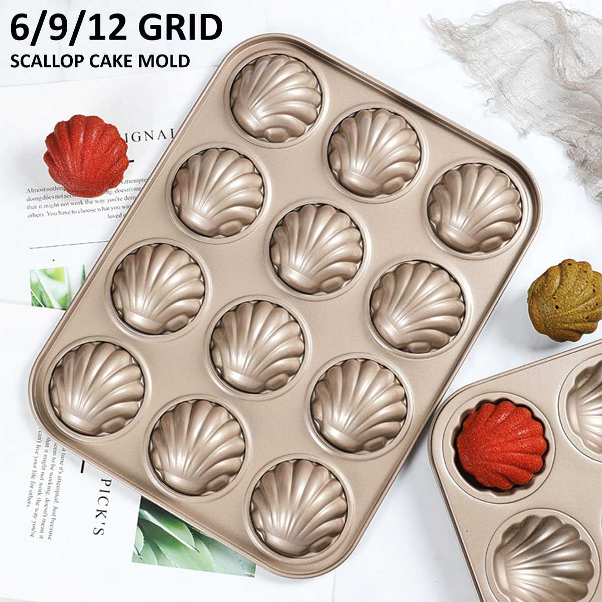 Madeleine Mold Shell Shape Bak - Kitchen Appliances Baking recensione e prezzo
