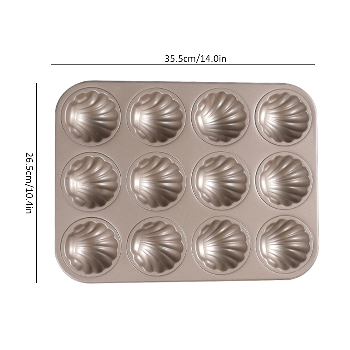 Madeleine Mold Shell Shape Bak - Kitchen Appliances Baking recensione e prezzo