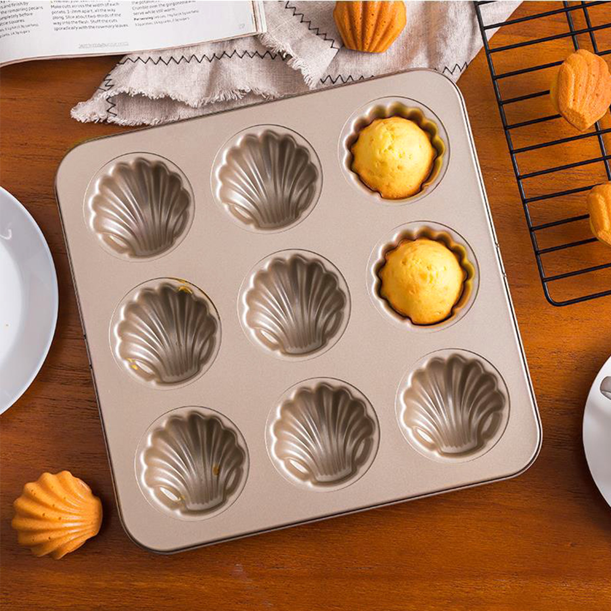 Madeleine Mold Shell Shape Bak - Kitchen Appliances Baking recensione e prezzo