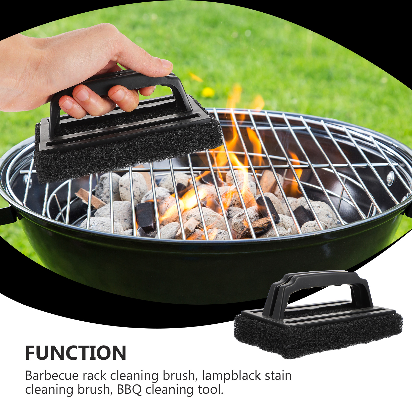 3 Pcs Grill Cleaning Brush Out - Kitchen Appliances Hobart recensione e prezzo